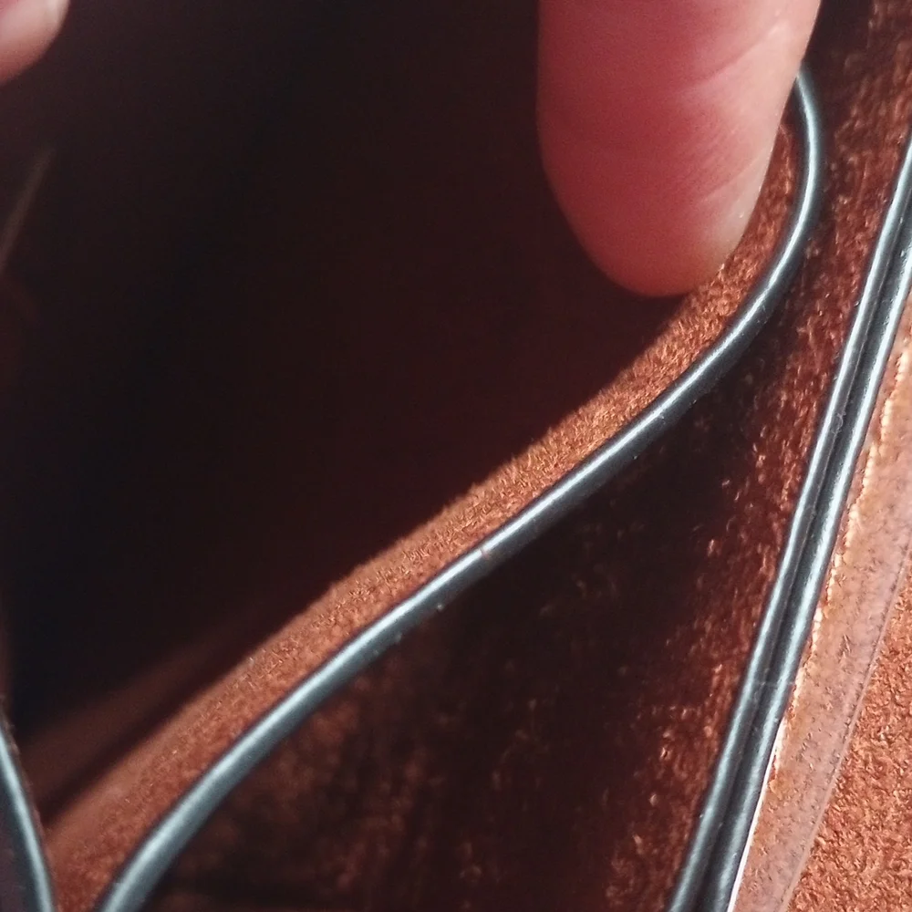 New Mellow World Crossbody Bag - Vegan Leather Caramel Color - Picture 5 of 7